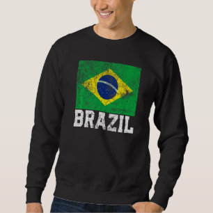 Sudadera Brasil: La bandera brasileña del orgullo desciende