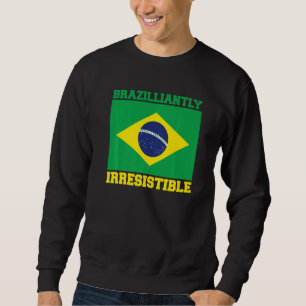 Sudadera Brasil: Raíz brasileña irresistible B
