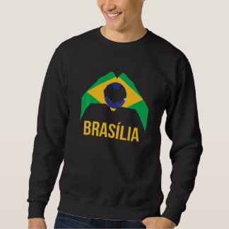 Sudadera Brasilia Brazilian City Love Brazil Flag