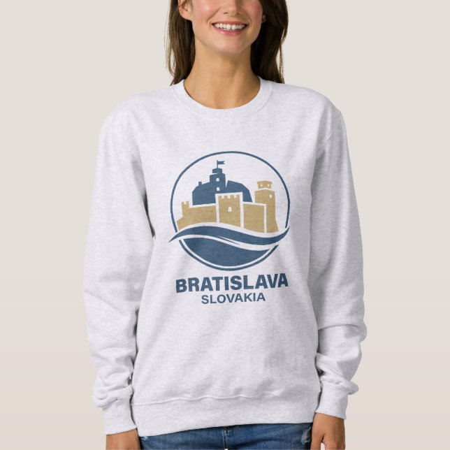 Sudadera Bratislava Eslovaquia Europa (Anverso)