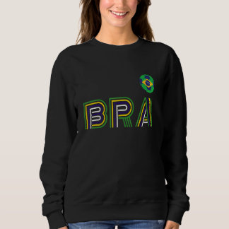 Sudadera Brazilian Brazil Heritage Roots Flag Pride Brasil