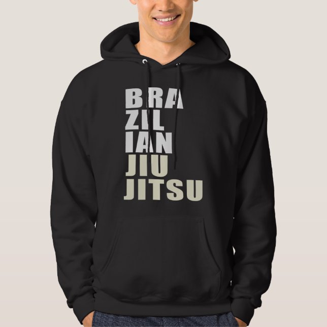 Sudadera Brazilian Jiu Jitsu BJJ and Grappling  1 (Anverso)