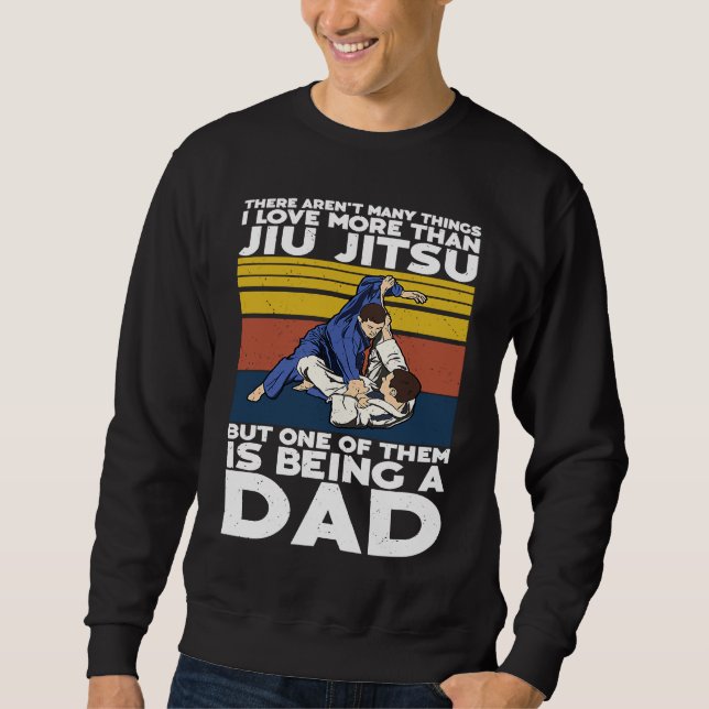 Sudadera Brazilian Jiu Jitsu Dad BJJ Mixed Martial Jiu Jits (Anverso)