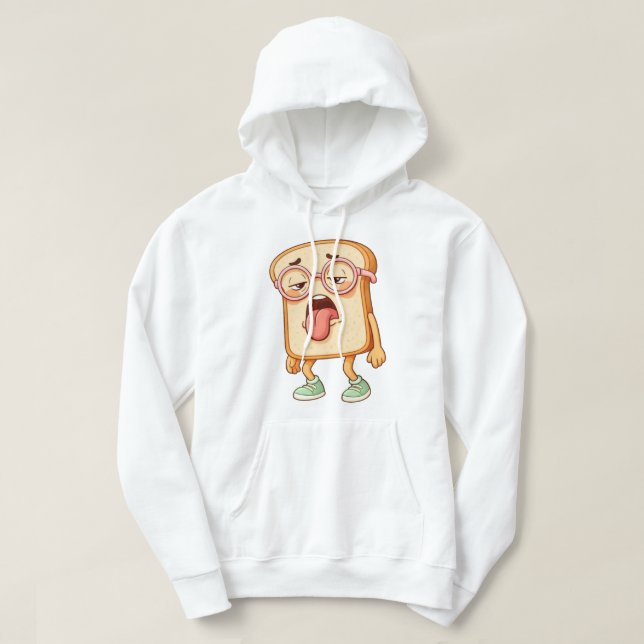 Sudadera Bread Tony Tired Mood – Funny Bread T-Shirt (Diseño del anverso)