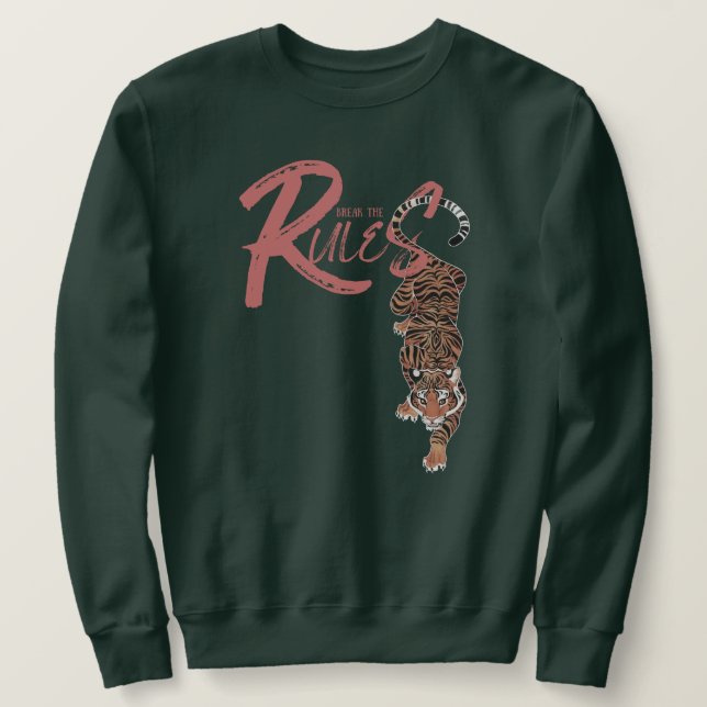 Sudadera Break The Rules (Anverso del diseño)