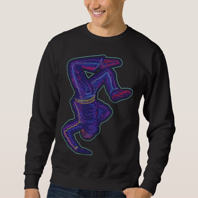 Sudadera Breakdancing B Boy Hip Hop Dancer (Anverso)