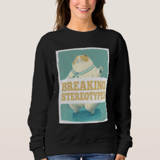 Sudadera Breaking Stereotypes Floating Fluffy Cat Kitten_2