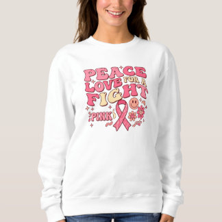 Sudadera Breast Cancer Awareness / Paz Amor Lucha