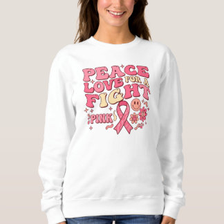 Sudadera Breast Cancer Awareness / Paz Amor Lucha