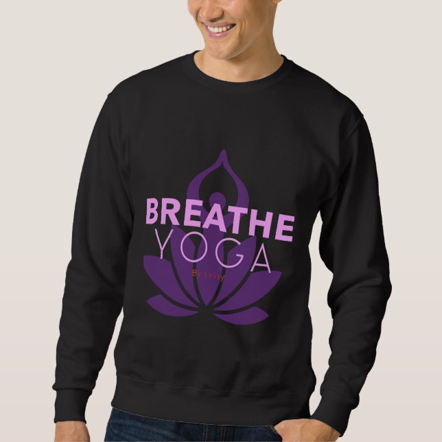 Sudadera Breathe Live Yoga (Anverso)