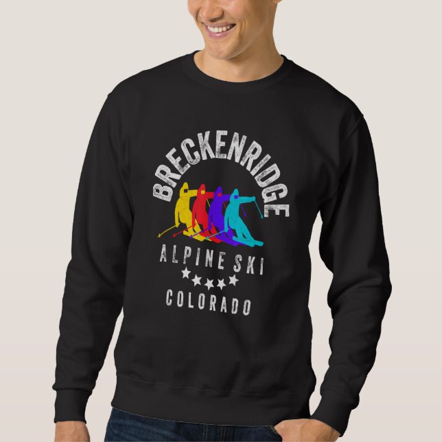 Sudadera Breckenridge Colorado Guay Breck Co Skier & Snowbo (Anverso)