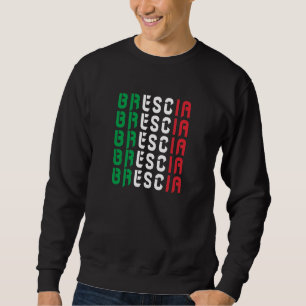 Sudadera Brescia Italia Banderas Colores Nacionales Viajan