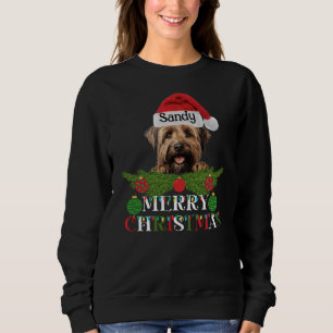 Sudadera Briard Dog Merry Christmas
