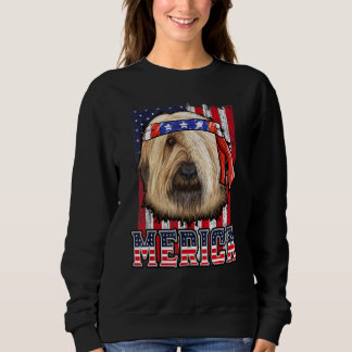 Sudadera Briard Merica 4 De Julio Bandera Patriótica De Per