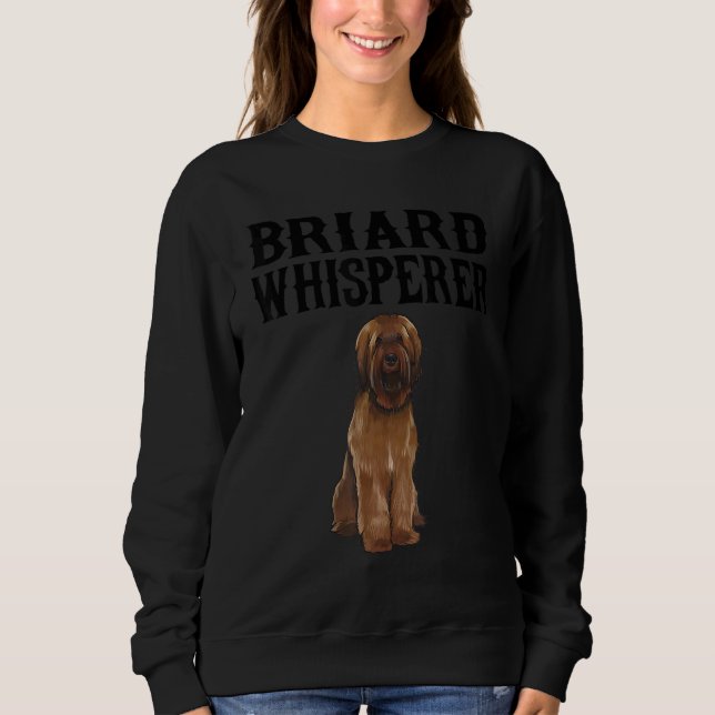 Sudadera Briard Wisperer Dog (Anverso)