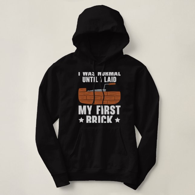 Sudadera Brickie Bricks Brickmason Trabajador de construcci (Diseño del anverso)