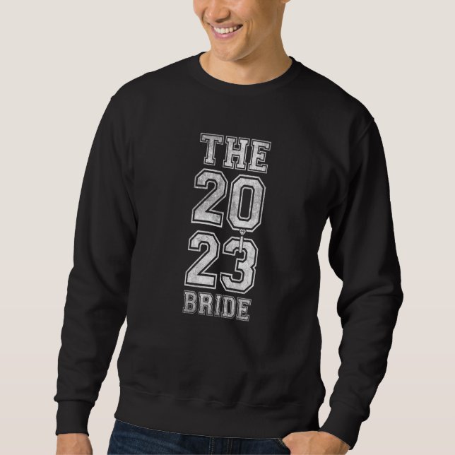Sudadera Bride Engagement Party Bride Matching 2023 Honeymo (Anverso)