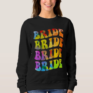 Sudadera Bride I Do Crew Tie Dye Bachelorette Party Bride B