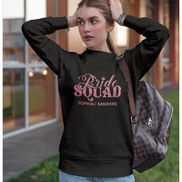 Sudadera Bride Squad Bright Pink