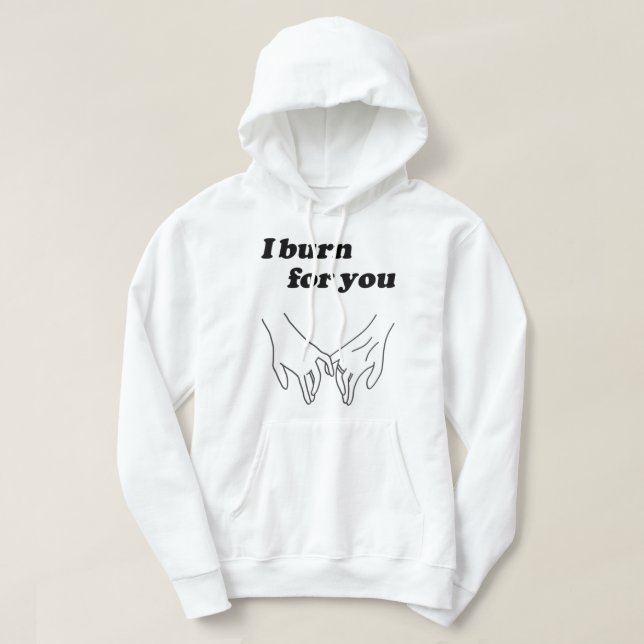 Sudadera Bridgerton me quema por ti (Diseño del anverso)