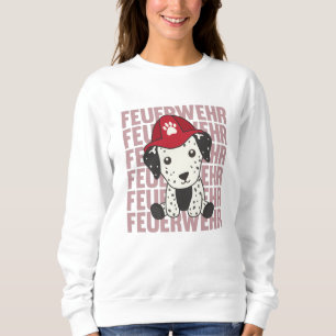 Sudadera Brigada de bomberos dálmata perros adornos