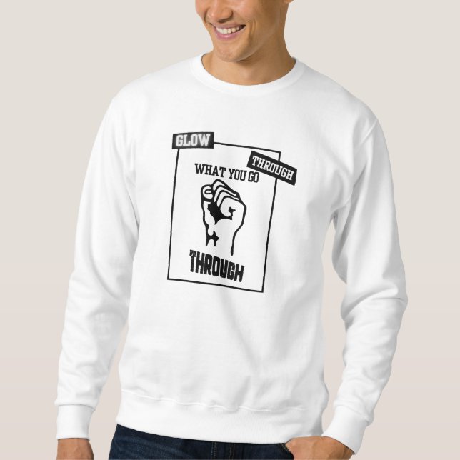 Sudadera Brilla a Través de la Oscuridad (Anverso)