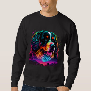 Sudadera Brillante y bello perro de montaña de Berna