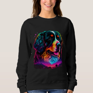 Sudadera Brillante y bello perro de montaña de Berna