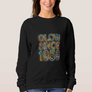 Sudadera Brillo de cumpleaños 63 desde 1959 Gafas de sol an