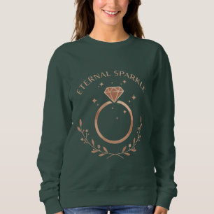 Sudadera Brillo Eterno   Anillo Elegante de Diamantes en Or