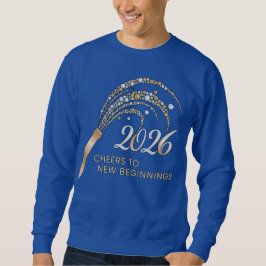 Sudadera Brindis por nuevos comienzos 2026