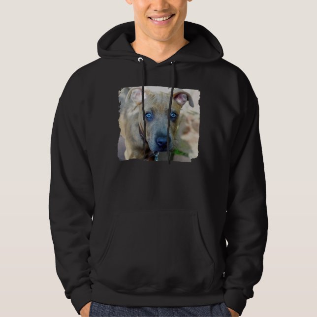 Sudadera Brindle Pit Bull con una foto de Shirley Taylor (Anverso)