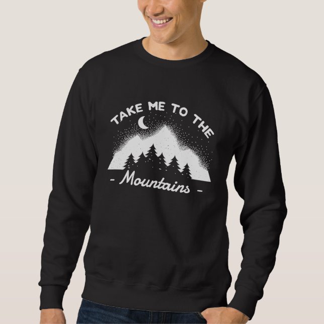 Sudadera Bring Me In The Mountains  Outdoor Graphic (Anverso)