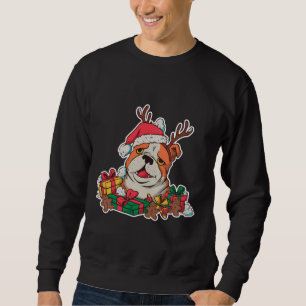 Sudadera British Bulldog Christmas English Bulldog Frenchie