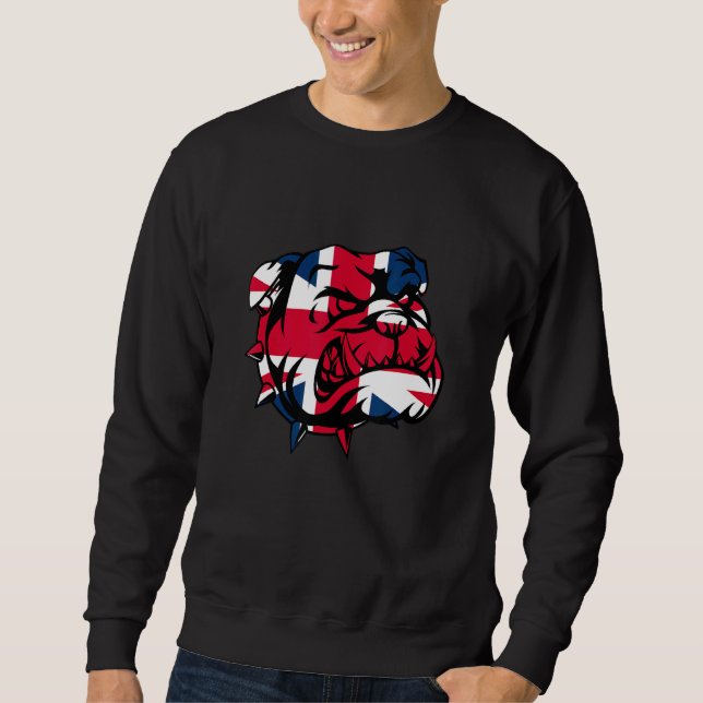 Sudadera British Bulldog Union Jack Flag (Anverso)