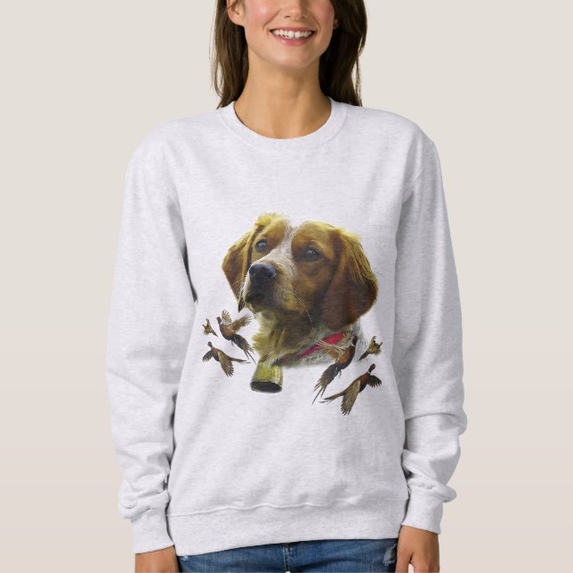 Sudadera Brittany Spaniel  (Anverso)