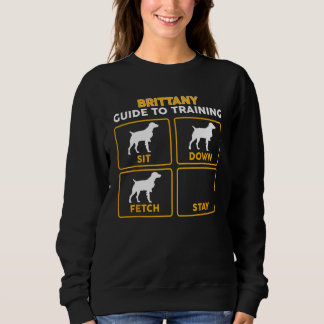 Sudadera Brittany Spaniel Graciosa Guía De Entrenamiento