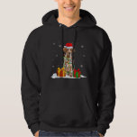 Sudadera Brittany Spaniel Santa Christmas Tree Encende Navi<br><div class="desc">Español Británico Árbol de Navidad Enciende Noche Pajama Perro</div>