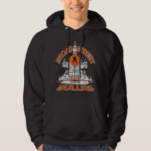 Sudadera Broad Street Bullies Filadelfia Naranja y negro