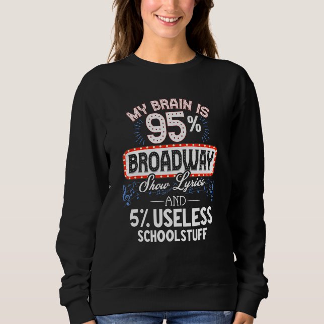 Sudadera Broadway Show Teatro Broadway (Anverso)