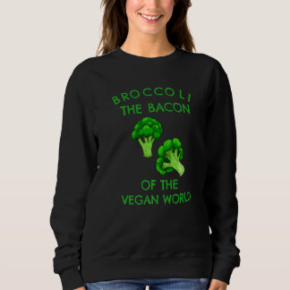Sudadera Broccoli The Bacon Of The Vegan World Vegetarian V