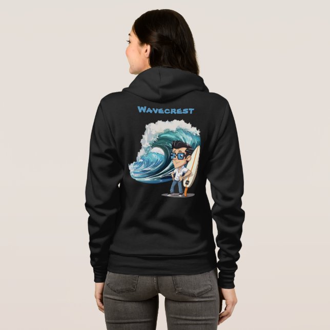 Sudadera Brody Ocean Wavecrest (Reverso completo)