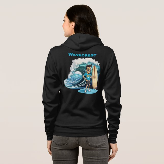 Sudadera Brody Ocean Wavecrest (Reverso completo)