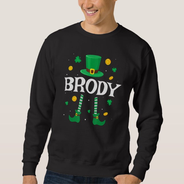Sudadera Brody Saint Patrick S Day Leprechaun Costume Bro (Anverso)