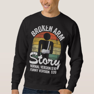Sudadera Broken Arm Story Normal Versión 10 Versión 20 12