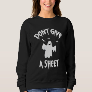 Sudadera broma de fantasma de Halloween No Me Importa Un Co