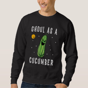 Sudadera Broma de Halloween Ghoul  Pepino en vinagre monstr