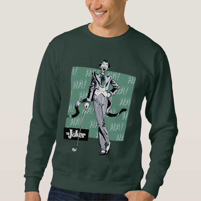 Sudadera Bromista Con Club De Golf (Anverso)
