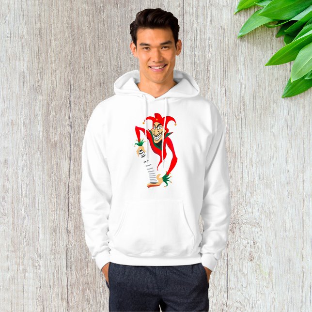 Sudadera Bromista de Jester que graba mal con Jack-en-la-ca (Subido por el creador)