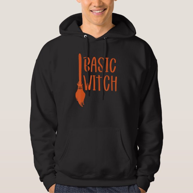 Sudadera Bromstick de bruja básico 2 (Anverso)